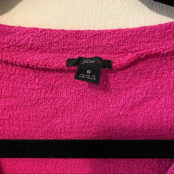 J. Crew Faux-wrap top in textured crepe - Picture 3 of 5